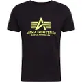 Alpha industries Basic Neon Print Kortarmet T-skjorte