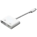 Mtp Products Kompatibel Lightning-til-USB 3.0 Adapter for Kamera - Hvit