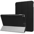 Samsung iPad 9.7 2017/2018 Tri-Fold Smart Folio-etui - Svart