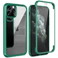 Mtp Products Shine&Protect 360 iPhone 11 Pro Max Hybrid-deksel - Grønn / Klar