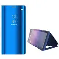 Mtp Products Luxury Series Mirror View Samsung Galaxy Note9 Flip-deksel - Blå