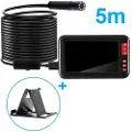 Mtp Products Vanntett HD Endoskop-kamera med LCD-skjerm & Holder - 5m