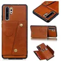 Mtp Products Kortholder-serien Huawei P30 Pro magnetisk dekal - Brun