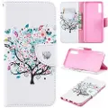 Mtp Products Wonder-serien Samsung Galaxy A50 Lommebok-deksel - Blomstrende Tre