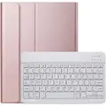 Mtp Products Ultra-Slim iPad Pro 11 2022/2021/2020/2018 Etui med Bluetooth-tastatur - Roségull
