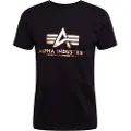 Alpha industries Basic Foil Print Kortarmet T-skjorte