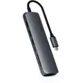 Satechi Slank USB-C MultiPort-adapter, Space Grey