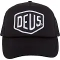 Deus Ex Machina for man. DMS07875 Baylands Trucker Cap black (OSFA), Casual, Polyester