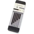 Moleskine 710470, Grafittblyant, Svart, Sølv, Svart, 3 mm, FSC, Metall boks