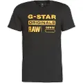 G-Star Graphic 8 Ribbed Neck Kortarmet T-skjorte