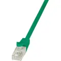 Logilink EconLine - Koblingskabel - RJ-45 (hann) til RJ-45 (hann) - 5 m - UTP - CAT 6 - grønn