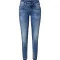 G-Star for woman. D08616-C296-B471 Jeans Lynn Mid Skinny Ripped Edge blue (28/30), Casual, Cotton, Denim