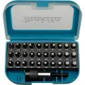 Makita - Screwdriver bit and bit holder set - 31 deler - torx - lengde: 25 mm - for Makita DHP482RTJ