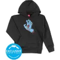 Santa Cruz Screaming Hand Hettegenser Kids Hettegenser svart