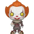 Funko POP! Pop! It Kapittel 2 Pennywise Med Båtfigur 25 Cm