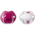 Tommee tippee 43341960-PACIFIER CTN URBAN 2X 6-18 MONTH GIRL