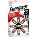 Energizer 312/PR41 Høreapparatbatterier - 8 stk.