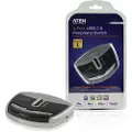 Aten Enable 4 Computers to Share USB-hub - USB 2.0 - 4 porter - Svart