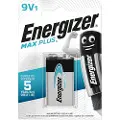 Energizer Max Plus - Batteri 6LR61 - Alkalisk