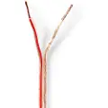 Nedis Cabr1500tr150 Høyttalerkabel 2x 1.5 Mm 15 M