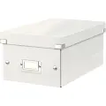 Leitz Oppbevaringsboks Click & Store WOW DVD Hvit