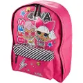 Euromic L.O.L. Surprise! Together 4Eva Backpack with front zipped pocket with padded adjustable shoulder straps