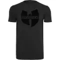 Wu-wear Black Logo Kortarmet T-skjorte