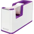 Leitz WOW - Dispenser med kontortape - skrivebord - purpur dispenser
