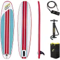Bestway surfboard Hydro-Force Compact, Flad, W-Konkav, Blå, Polyvinylchlorid (PVC), Tritech, 90 kg