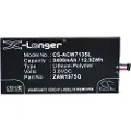Cameron Sino Batteri til nettbrett for Acer Iconia Tab 7, A1-713, A1-713HD