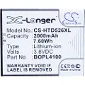 24hShop Batteri for SmartPhone, Mobil for HTC Desire 526, Desire 526G+ dual sim, HTCD100LVWP og andre.