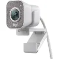 Logitech StreamCam - Webkamera - farve - 1920 x 1080 - 1080p - audio - USB-C 3.1 Gen 1 - MJPEG, YUY2 - WHITE