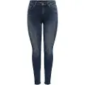 ONLY Blush Life Mid Waist Skinny Ankle Jeans