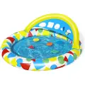 Bestway 52378, Oppblåsbart basseng, 45 l, Rund, Flerfarget