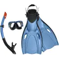 Bestway 25045, Voksen, Halv ansiktsmaske, Herdet glass, Assorterte farger, Silikon, 43-48
