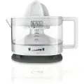 Black & Decker BXCJ25E, Juicesentrifuge, Grå, Gjennomsiktig, Hvit, 0,35 l, Plast, 25 W