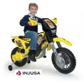 Injusa Moto Cross Thunder Max 12v Kjøretøy For Barn å Sitte På