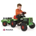 Injusa Basic Tractor 132.5x49x50 Cm 6v Batteri