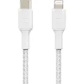 Belkin Øk Lading Lyn Til Flettet Usb-c-kabel 1m