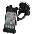IGRIP T6-90503, Mobiltelefon/smarttelefon, Passiv holder, Bil, Sort