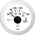 VDO View Line 50-150°c 322.8-18.6ohm Dobbelskala Motoroljetrykkinstrument