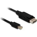 DeLOCK - DisplayPort-kabel - Mini DisplayPort (hann) til DisplayPort (hann) - 3 m