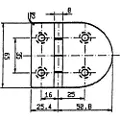 Talamex Hengsel 145.8x65 Mm