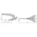 Lewmar Delta Fast Set 15.8 Anker