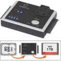 Renkforce 1x harddisk kopistasjon SATA med slettefunksjon (RF-3390044)