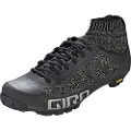 Giro Empire VR70 Knit, Hankjønn, Voksen, Fjellsykling, Kull, Sort, Monokromatisk, Lisselukking