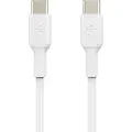 Belkin BOOST CHARGE - USB-kabel - USB-C (hann) til USB-C (hann) - 1 m - hvit