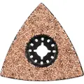 Makita TMA073 - Sanding plate - delta - grovkorn: 20 - 78 mm - for Makita DTM51Z, DTM51ZJX2 MT Series M9800KX4