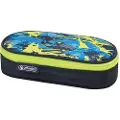 Herlitz Camouflage lemon, Mykt penal, Polyester, Flerfarget, Bilde, Glidelås, 215 mm