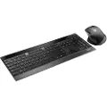 Rapoo 9900M - Tastatur- og mussett - Nordisk - Svart